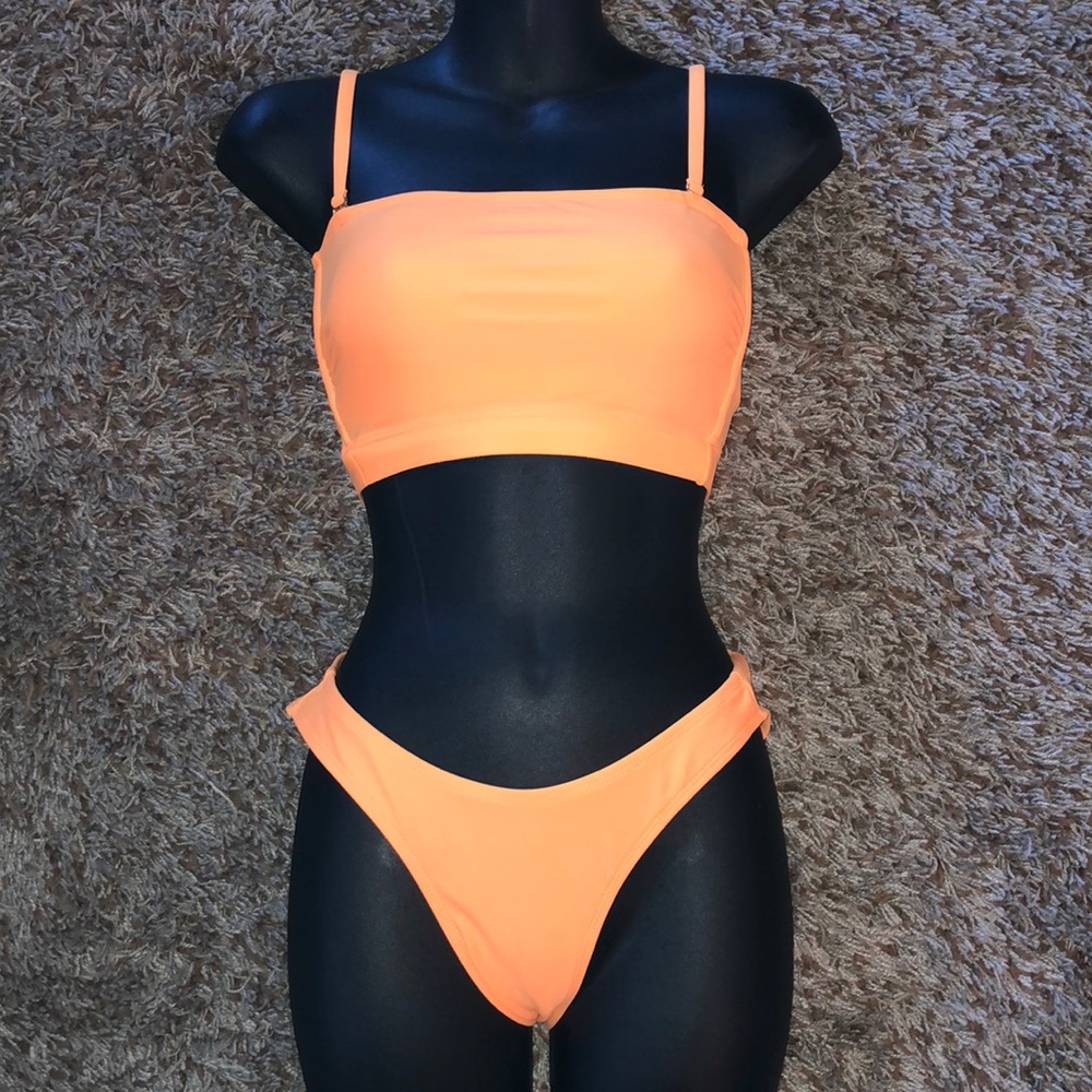 Xhilaration Neon Orange Bikini